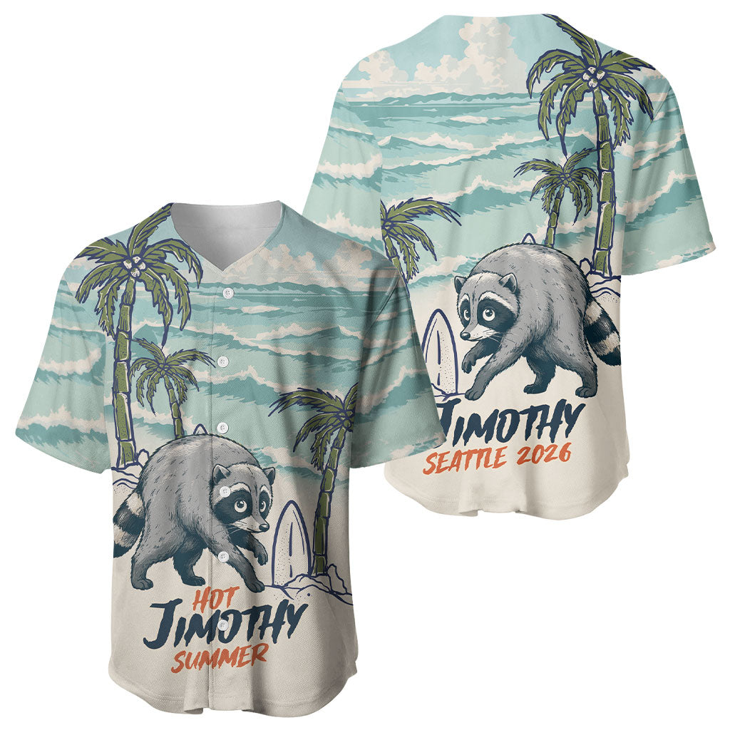 Hot Jimothy Summer Retro Style Baseball Jersey