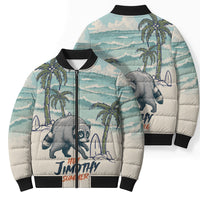 Hot Jimothy Summer Retro Style Bomber Puffer Jacket