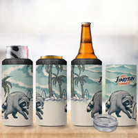 Hot Jimothy Summer Retro Style 4 in 1 Can Cooler Tumbler