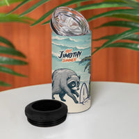 Hot Jimothy Summer Retro Style 4 in 1 Can Cooler Tumbler