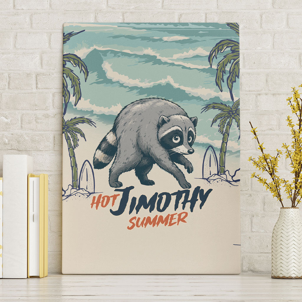 Hot Jimothy Summer Retro Style Canvas Wall Art