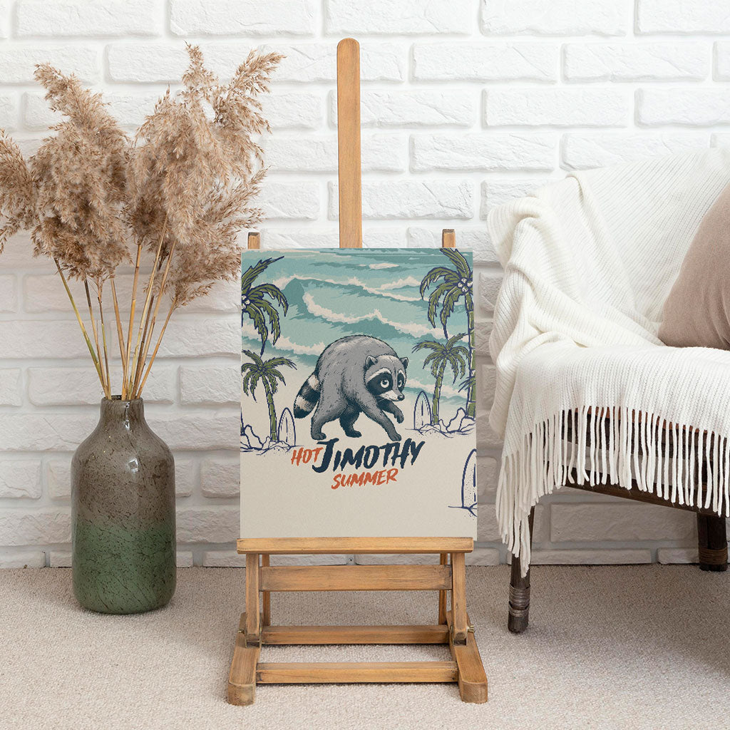 Hot Jimothy Summer Retro Style Canvas Wall Art