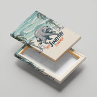 Hot Jimothy Summer Retro Style Canvas Wall Art