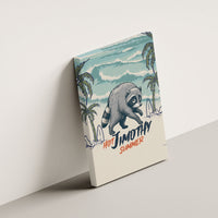 Hot Jimothy Summer Retro Style Canvas Wall Art