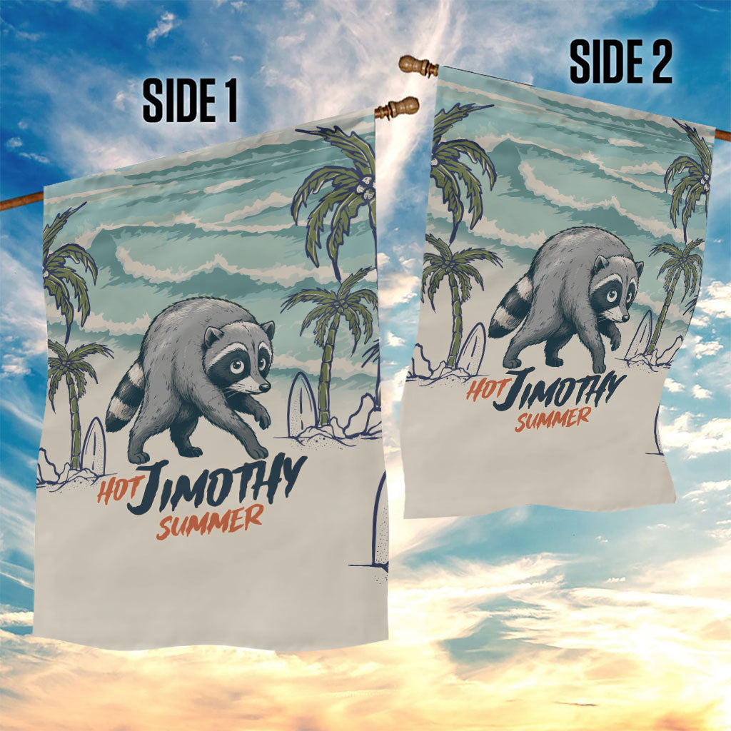 Hot Jimothy Summer Retro Style Garden Flag
