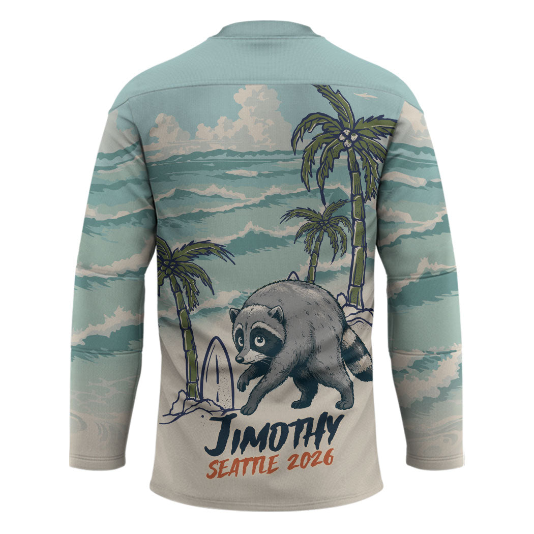 Hot Jimothy Summer Retro Style Hockey Jersey