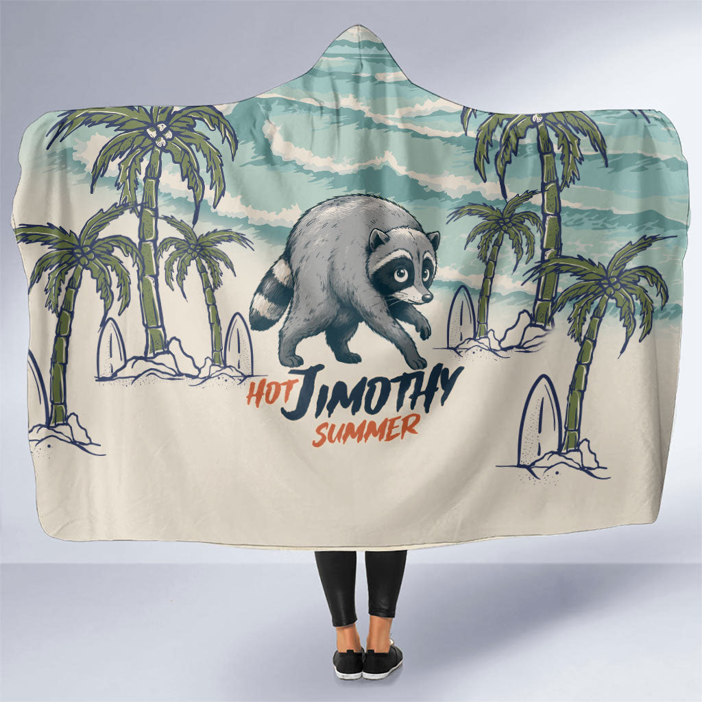 Hot Jimothy Summer Retro Style Hooded Blanket