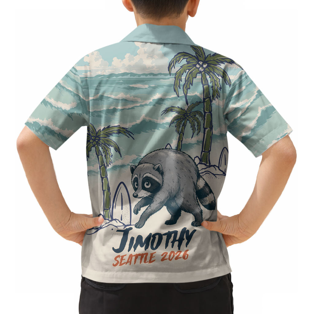 Hot Jimothy Summer Retro Style Kid Hawaiian Shirt