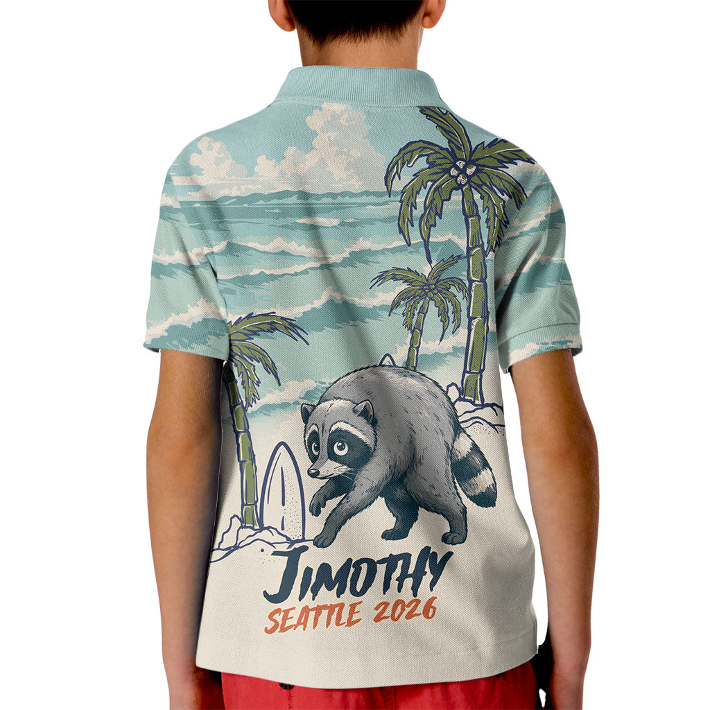 Hot Jimothy Summer Retro Style Kid Polo Shirt