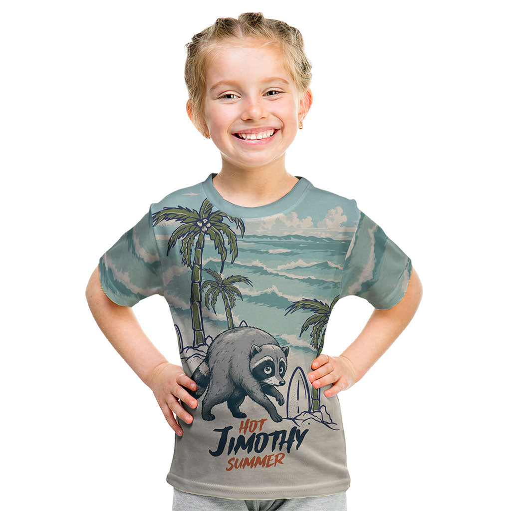 Hot Jimothy Summer Retro Style Kid T Shirt