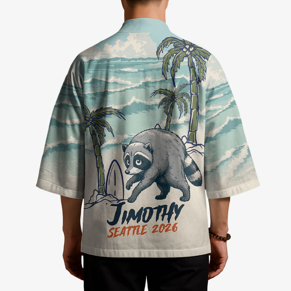 Hot Jimothy Summer Retro Style Kimono