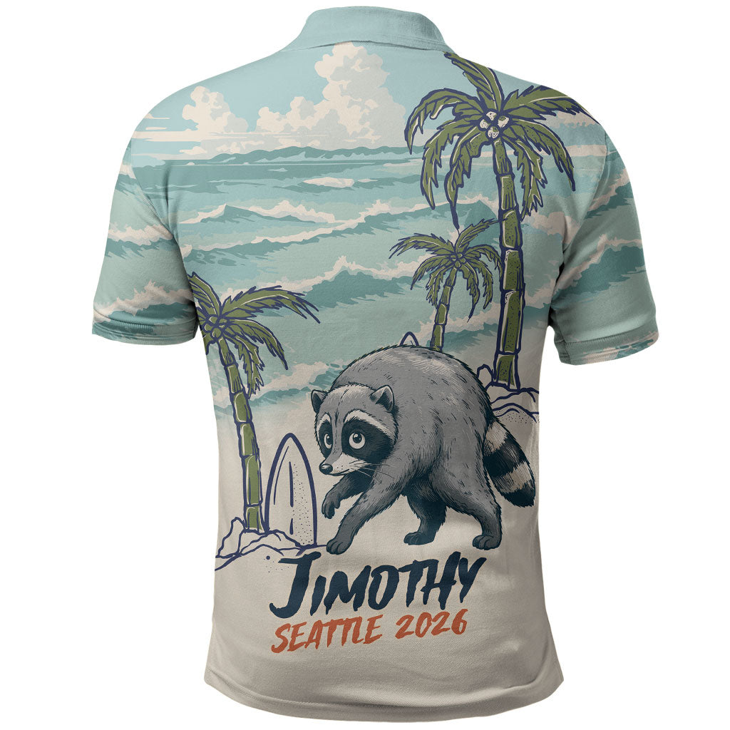 Hot Jimothy Summer Retro Style Polo Shirt