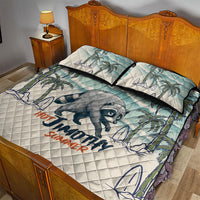 Hot Jimothy Summer Retro Style Quilt Bed Set