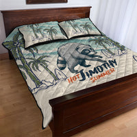 Hot Jimothy Summer Retro Style Quilt Bed Set