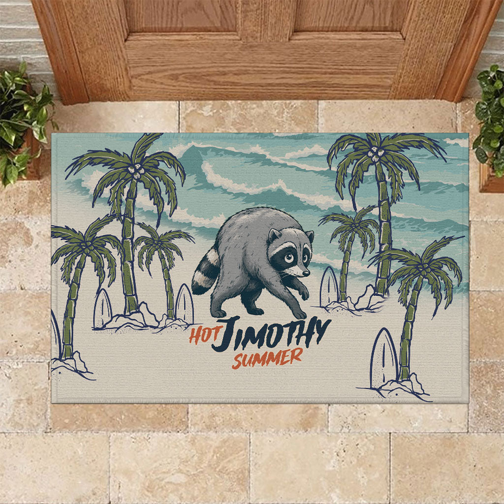 Hot Jimothy Summer Retro Style Rubber Doormat