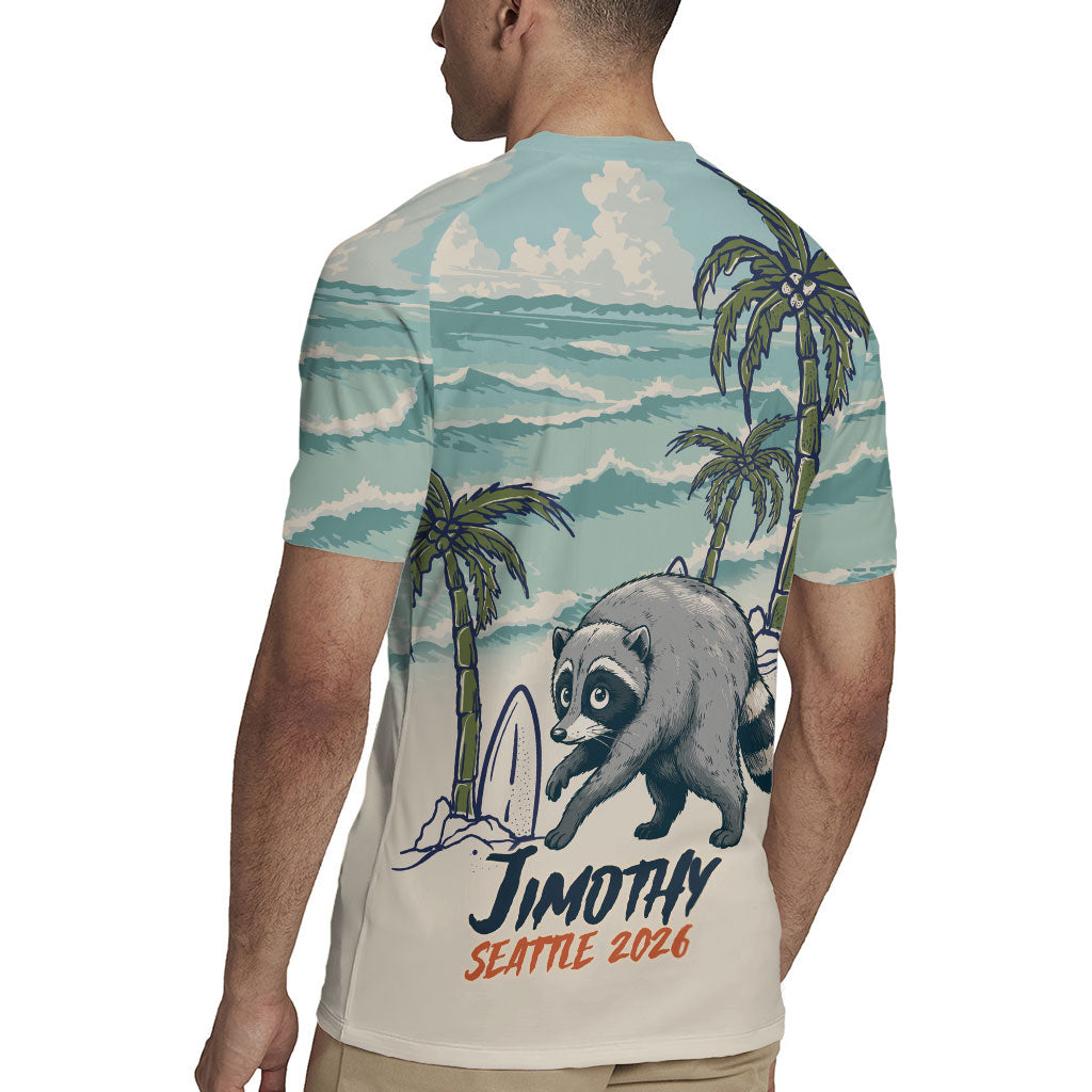 Hot Jimothy Summer Retro Style Rugby Jersey