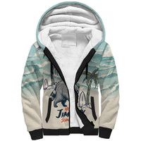 Hot Jimothy Summer Retro Style Sherpa Hoodie