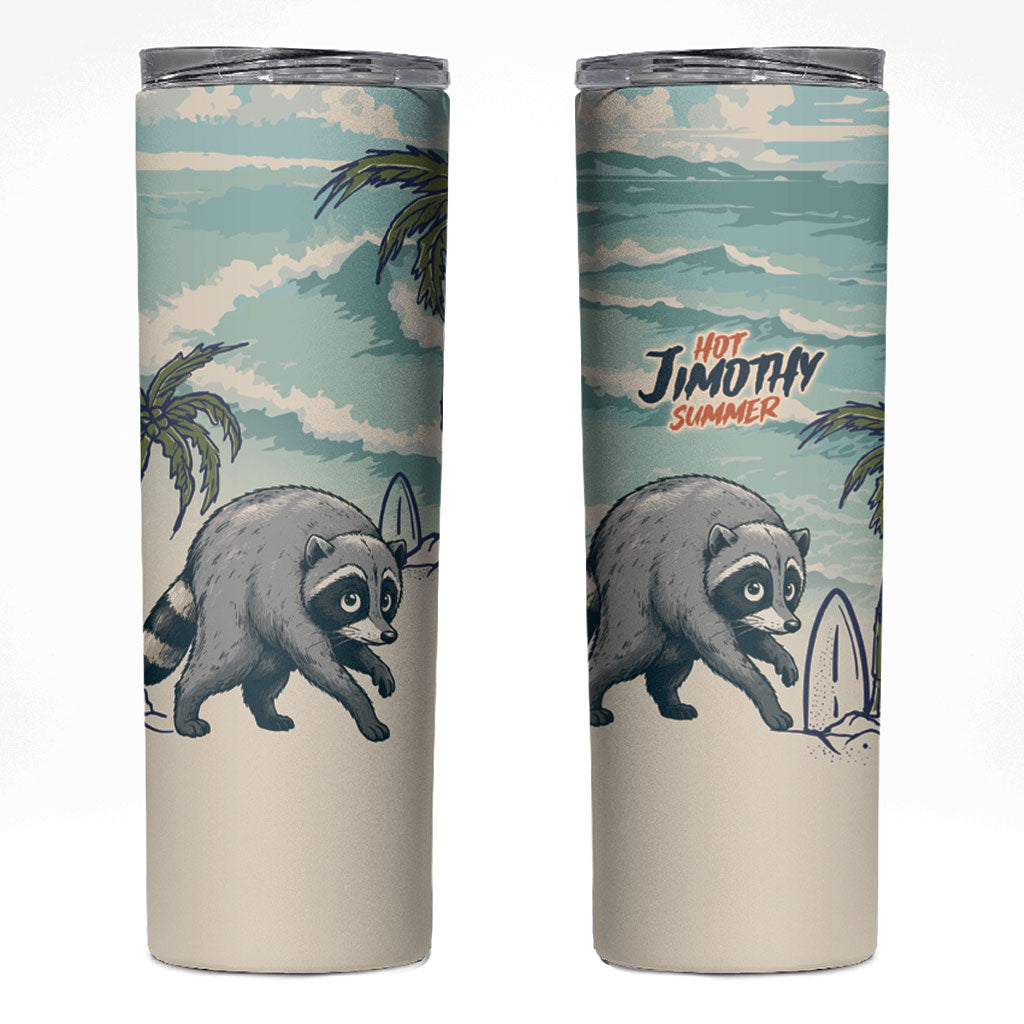 Hot Jimothy Summer Retro Style Skinny Tumbler