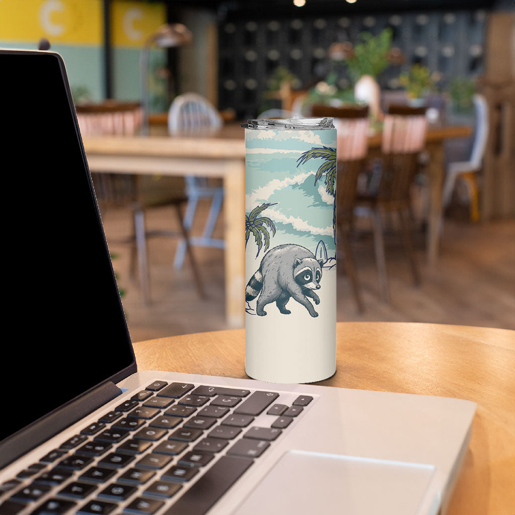 Hot Jimothy Summer Retro Style Skinny Tumbler