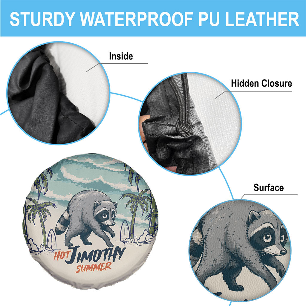 Hot Jimothy Summer Retro Style Spare Tire Cover