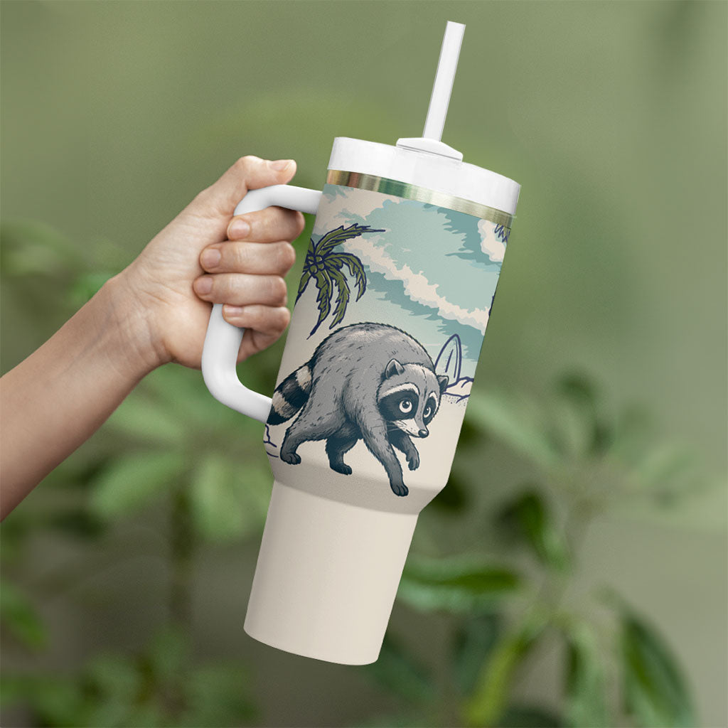 Hot Jimothy Summer Retro Style Tumbler With Handle