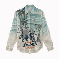 Hot Jimothy Summer Retro Style Women Casual Shirt