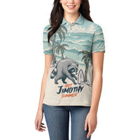 Hot Jimothy Summer Retro Style Women Polo Shirt