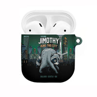 Raccoon Jimothy Runs This City AirPods Case