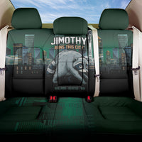 Raccoon Jimothy Runs This City Back Car Seat Cover