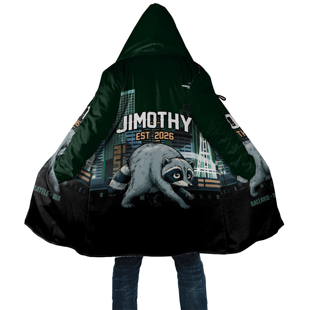 Raccoon Jimothy Runs This City Cloak