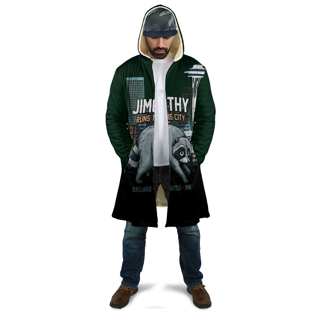 Raccoon Jimothy Runs This City Cloak
