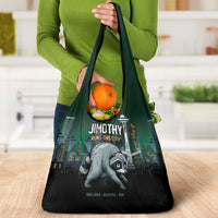 Raccoon Jimothy Runs This City Grocery Bag