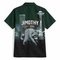 Raccoon Jimothy Runs This City Hawaiian Shirt