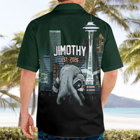Raccoon Jimothy Runs This City Hawaiian Shirt