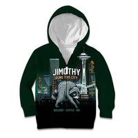 Raccoon Jimothy Runs This City Kid Hoodie