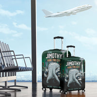 Raccoon Jimothy Runs This City Luggage Cover