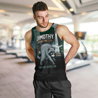 Raccoon Jimothy Runs This City Men Tank Top