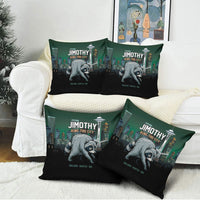 Raccoon Jimothy Runs This City Pillow Cover