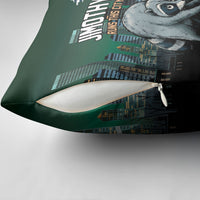 Raccoon Jimothy Runs This City Pillow Cover