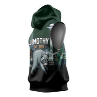 Raccoon Jimothy Runs This City Sleeveless Hoodie