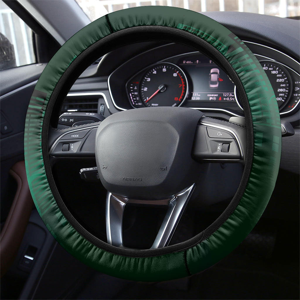 Raccoon Jimothy Runs This City Steering Wheel Cover