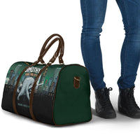 Raccoon Jimothy Runs This City Travel Bag