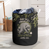 Raccoon Jimothy Meme Laundry Basket What Am I Looking At