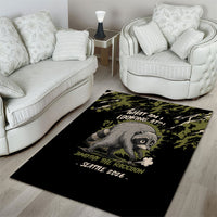 Raccoon Jimothy Meme Area Rug What Am I Looking At