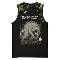 Personalized Raccoon Jimothy Meme Basketball Jersey What Am I Looking At