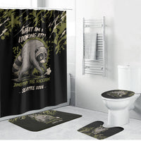 Raccoon Jimothy Meme Bathroom Set What Am I Looking At