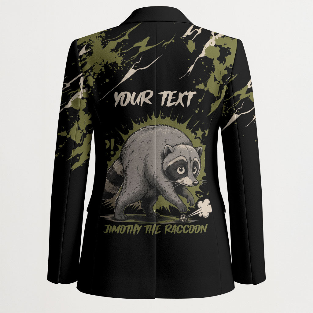 Personalized Raccoon Jimothy Meme Blazer What Am I Looking At