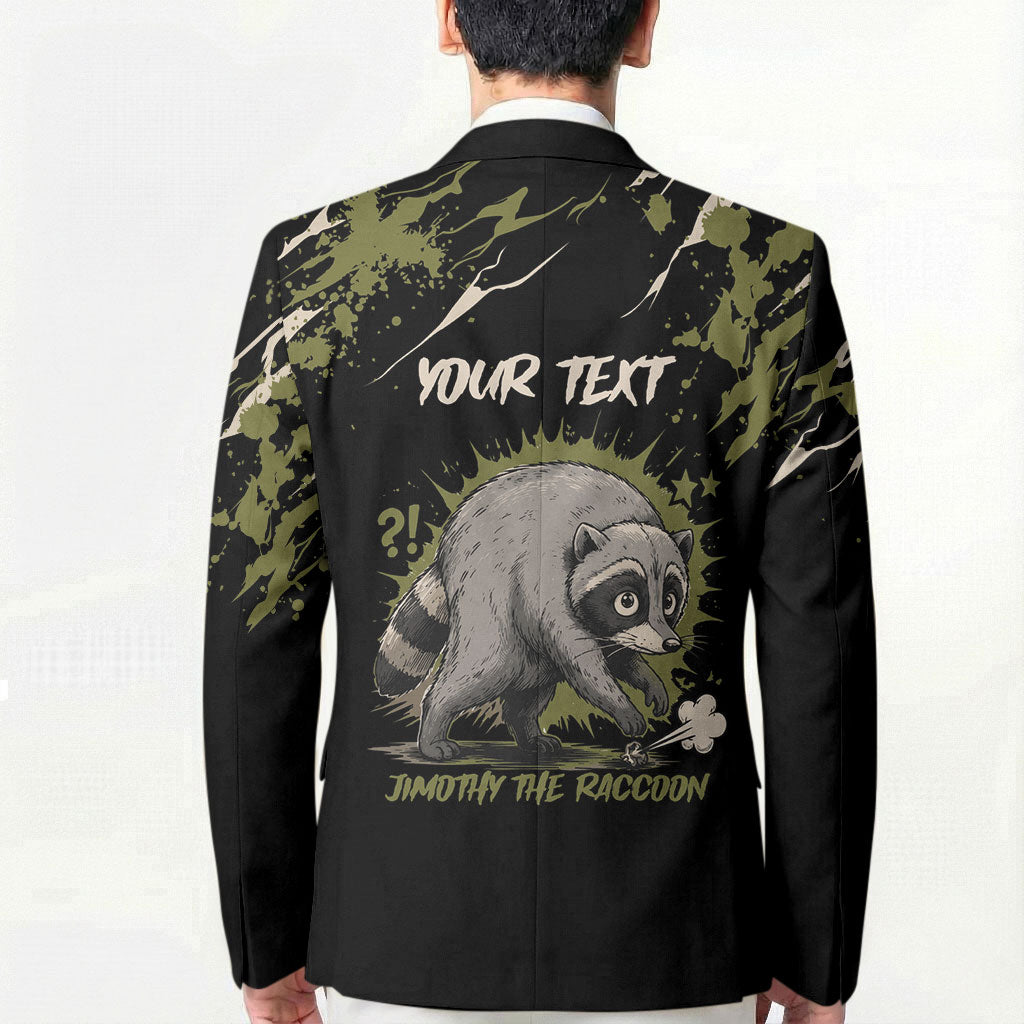 Personalized Raccoon Jimothy Meme Blazer What Am I Looking At