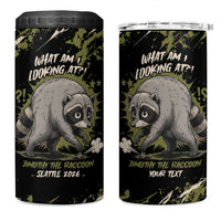 Personalized Raccoon Jimothy Meme 4 in 1 Can Cooler Tumbler What Am I Looking At