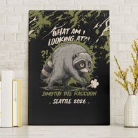 Raccoon Jimothy Meme Canvas Wall Art What Am I Looking At